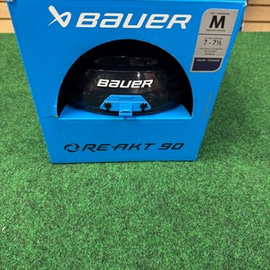 Blue Medium Bauer Re-Akt 90 Helmet (New)