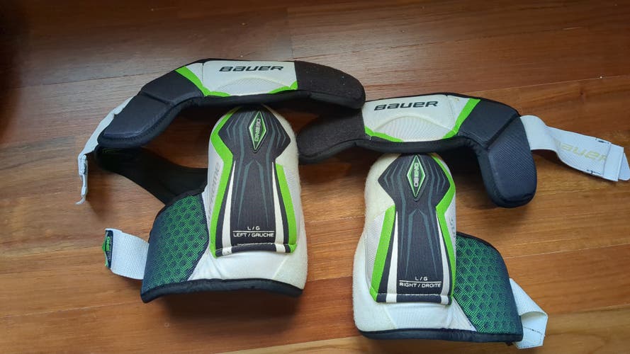 Senior Large Bauer Supreme One80 Elbow Pads (Used)