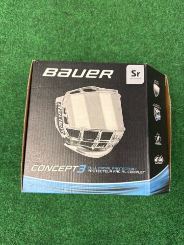 Senior Bauer Concept 3 Full Shield (New)