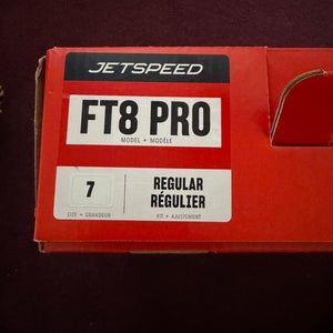 2025 CCM JetSpeed FT8 Pro Hockey Skates Regular Width 7 (Used)