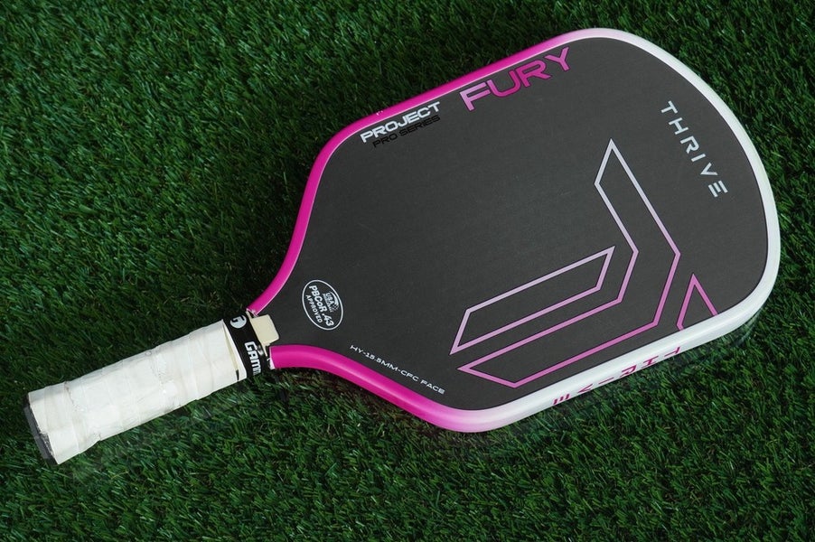 Thrive - Fury Elongated 15.5mm (Gen 3 Power Series) - Pickleball Paddle - Pink