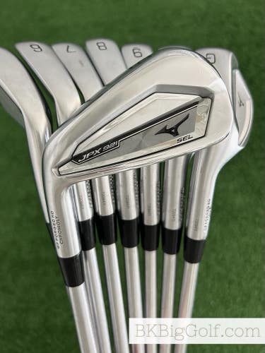 LH Mizuno JPX 921 Forged SEL Iron Set 4-G / Project X LS 6.5 Extra Stiff +1