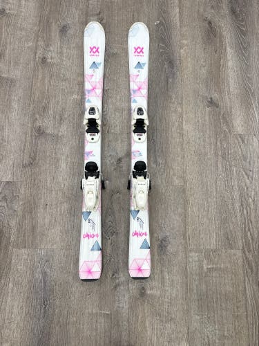 Kid's Volkl Chica 110 cm Skis With Marker 4.5 GW Bindings (Used)