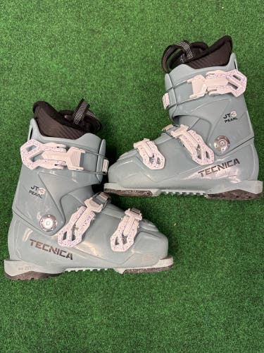 Kid's Tecnica JT3 Pearl Ski Boots (Used) | Mondo 21.5 (255mm)