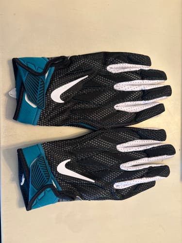 Nike Superbad 4.5 Jacksonville Jaguars Receiver Gloves  3XL New Rare!!!