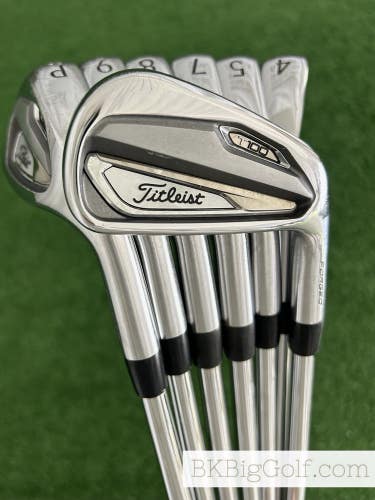 Titleist T100 Forged Iron Set 4-P / True Temper AMT White Stiff