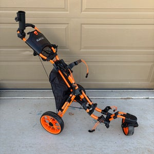 Orange Flagtag Unisex Push Cart (New)