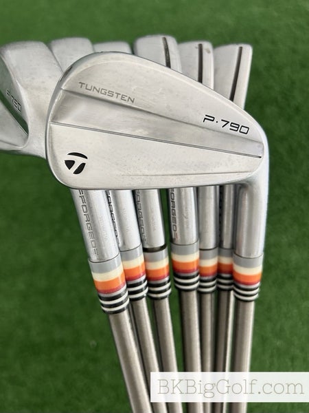 Taylormade P790 23 Forged Iron Set 4-P / SteelFiber i95 Stiff Graphite