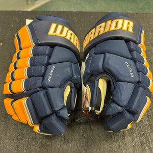 Warrior Alpha FR Pro Gloves 10" (New) Navy Gold