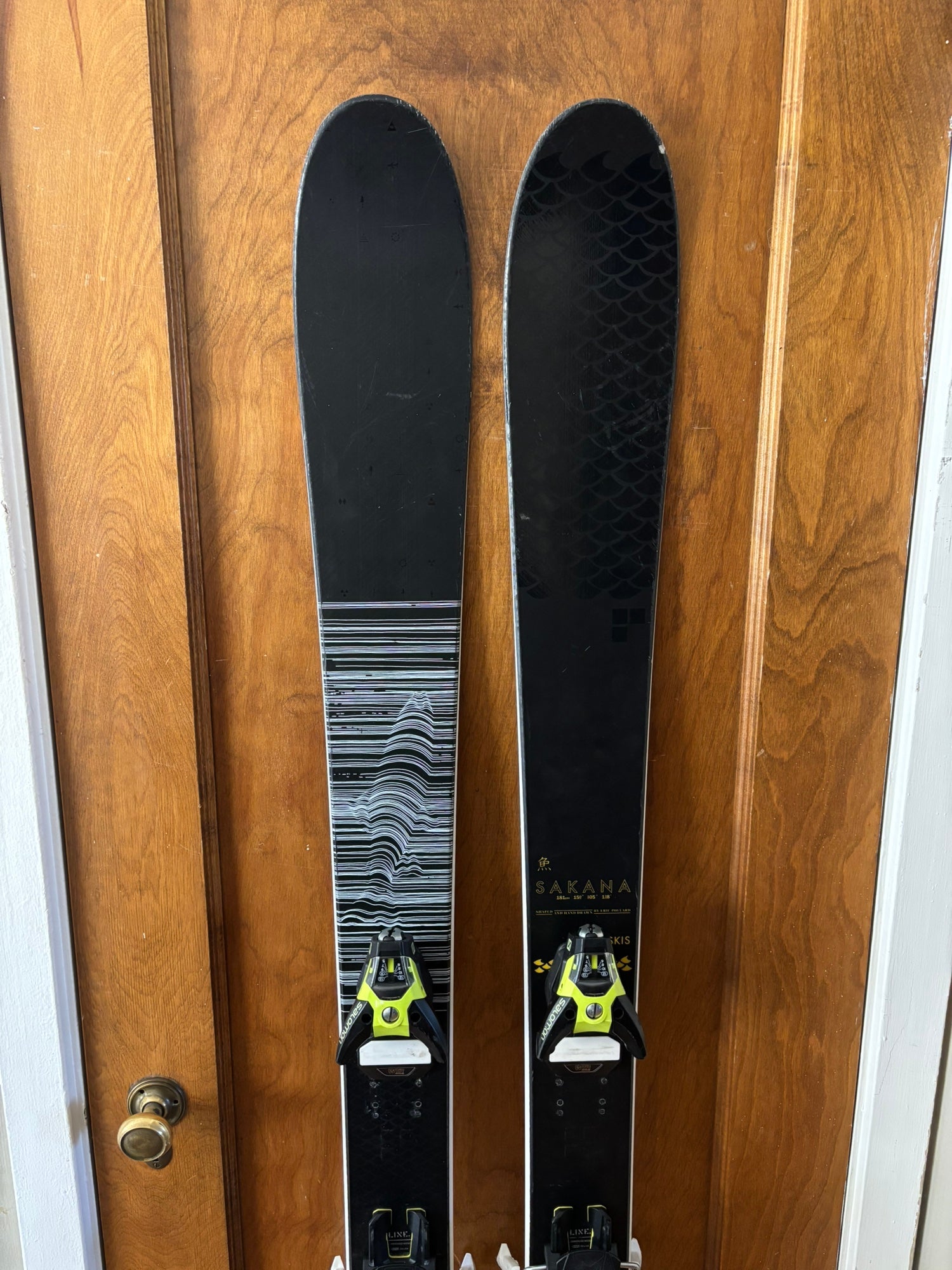 Line Sakana 181cm with Salomon STH13 WTR Bindings | SidelineSwap