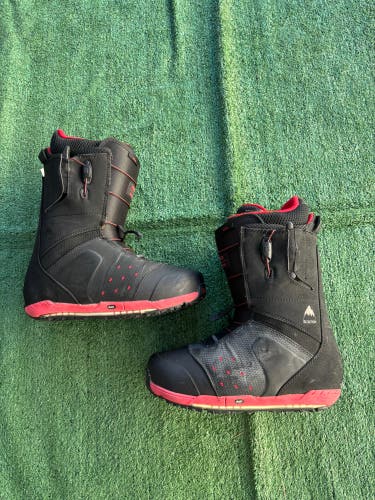 Men's Size M 8.0 (W 9.0) Burton Ion Snowboard Boots
