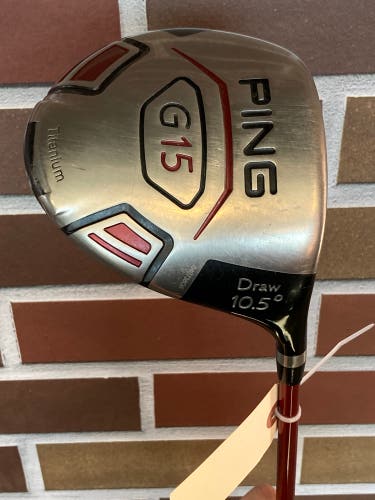 Men's Ping G15 Draw Driver Right Handed Senior Flex 10.5 Loft (Used)