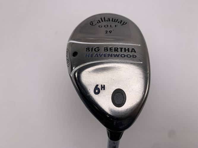 Callaway Big Bertha Heavenwood 6 Hybrid 29* Aldila 50g Ladies Womens RH