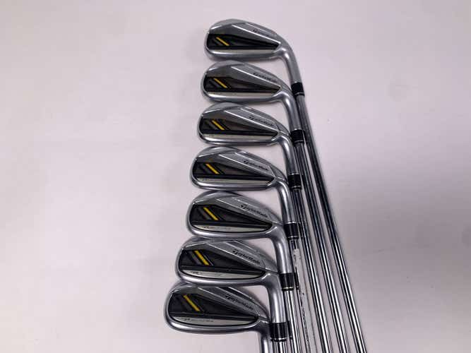 TaylorMade RocketBladez Iron Set 4-PW RocketFuel 85g Regular Steel Mens RH
