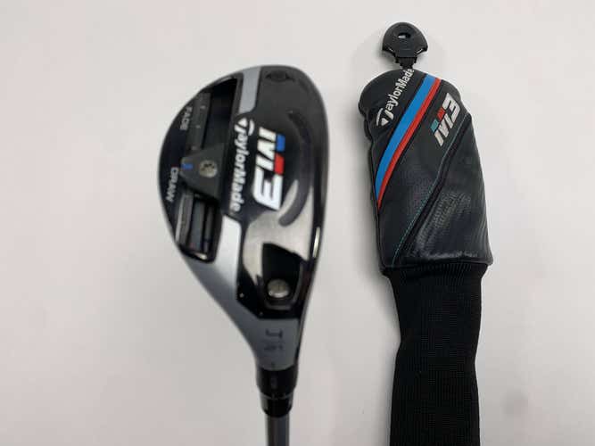 TaylorMade M3 4 Hybrid 21* Tensei Blue CK Series Stiff Graphite Mens RH HC