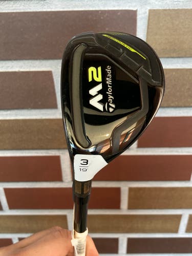 Men's TaylorMade M2 Hybrid Left Hand Regular Flex 3H (Used)