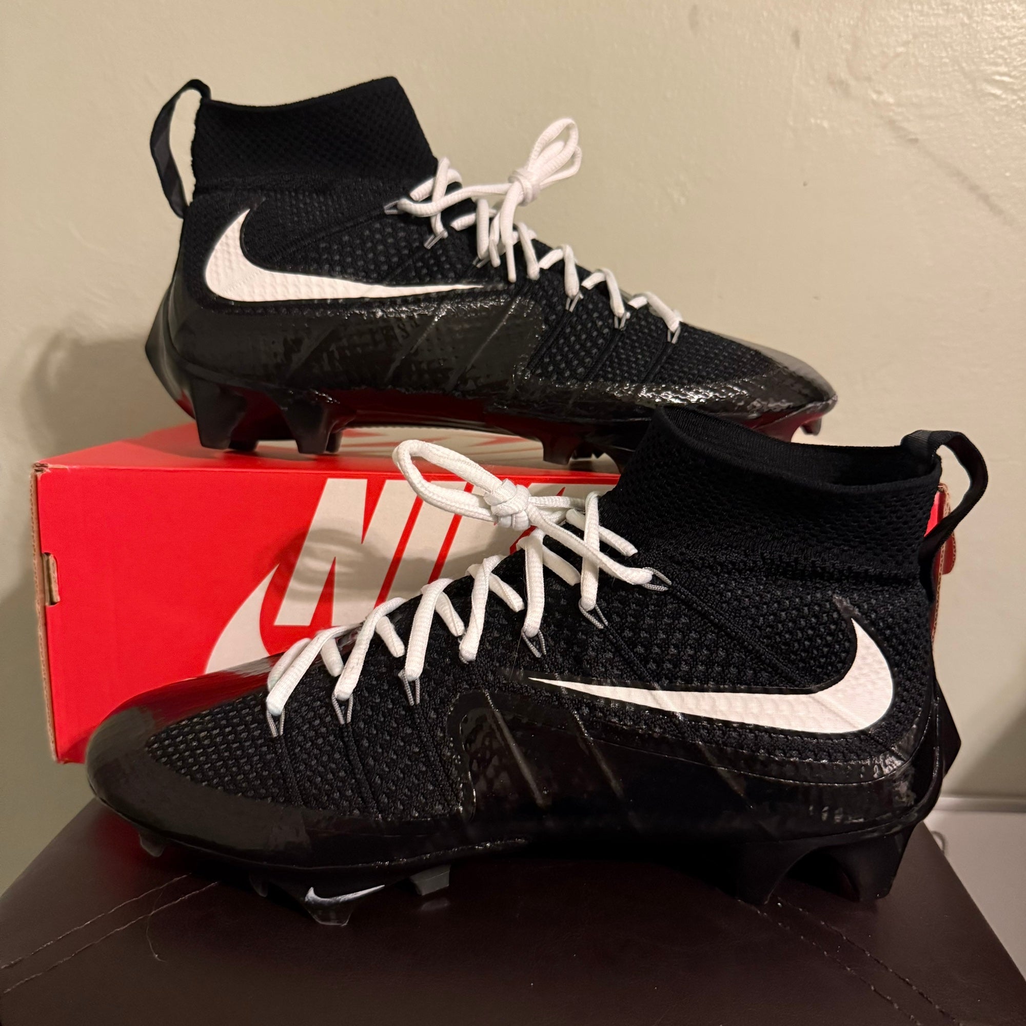 2024 Nike Vapor Edge 360 Untouchable Mid 'Black' Size 9.5