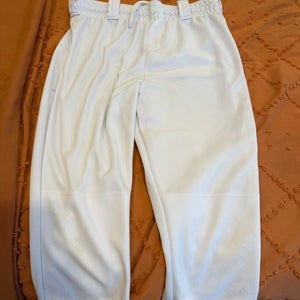 White Women's Large Adult Rawlings Game Pants (Used)