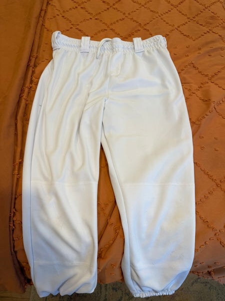White Women's Large Adult Rawlings Game Pants (Used)