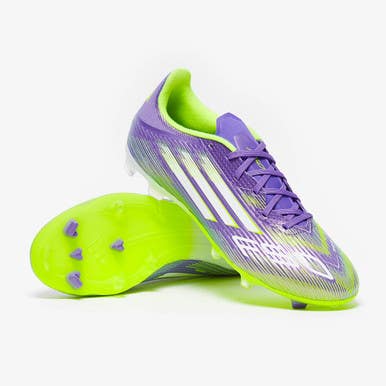 New Adidas F50 League FG Mens 8 Purple Soccer Cleats 11692-S000146710