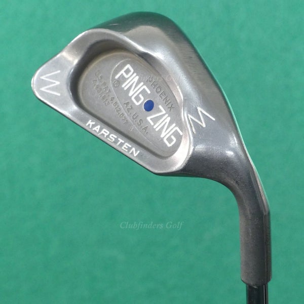 Ping Zing Stainless Blue Dot PW Pitching Wedge CS Lite Steel Stiff