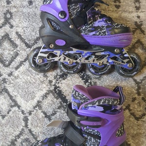 Inline Skates Regular Width Size 1.5 (Used)
