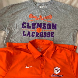 Clemson Lacrosse Shirt Lot (Used)