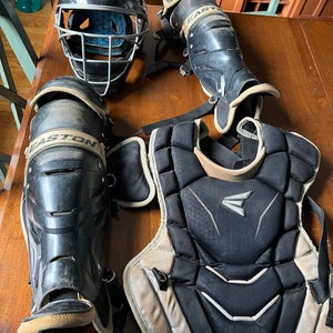 Black Easton Game Time Youth Catcher's Set (Used)