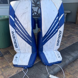 Intermediate Large (32”) Bauer Vapor 3X Goalie Leg Pads (Used)