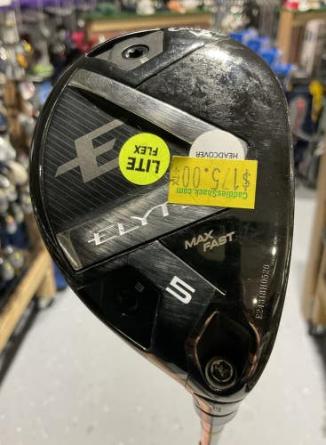 Callaway ELYTE MAX FAST 27 #5 Hybrid 39.5" VANQUISH 4 R2 Senior Flex MRH
