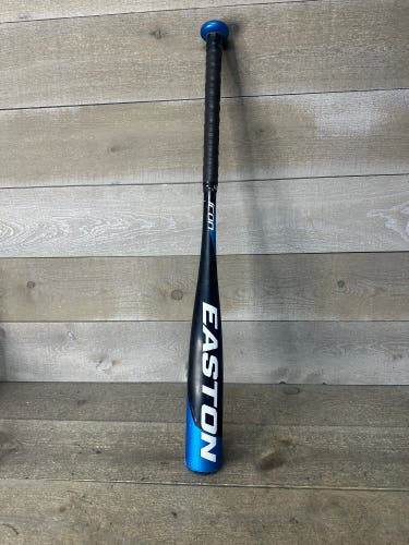 Easton Icon Official Youth Baseball Bat YB32 28” 18Oz 2 1/4" Barrel Black Blue