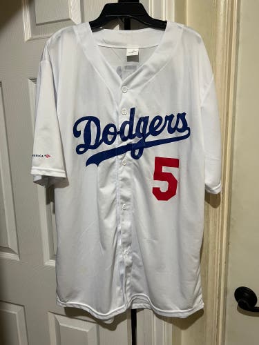 Freddie Freeman LA Dodgers 2023 SGA Jersey White Size XL