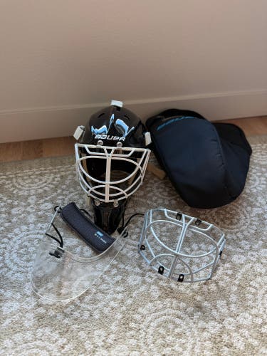 Senior Medium 2025 Bauer 950 Goalie Mask (Used)