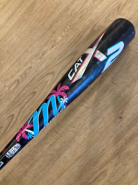 2025 Marucci CATX2 "Miami Vice" Alloy Bat USSSA Certified (-10) 18 oz 28"
