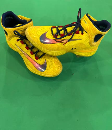 Nike Alpha Huarache Elite 4 Metal Baseball Cleats | Ronald Acuna Jr. Limited Edition