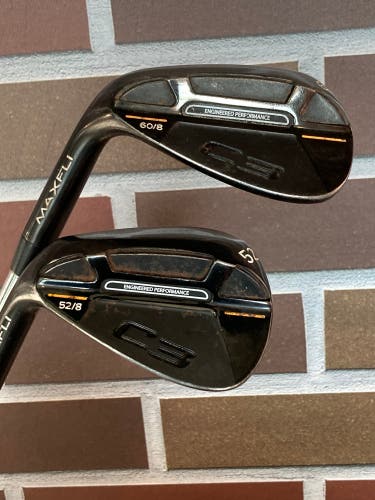 Used Men's Maxfli C3 Left Handed Wedge Set | 52' & 60'