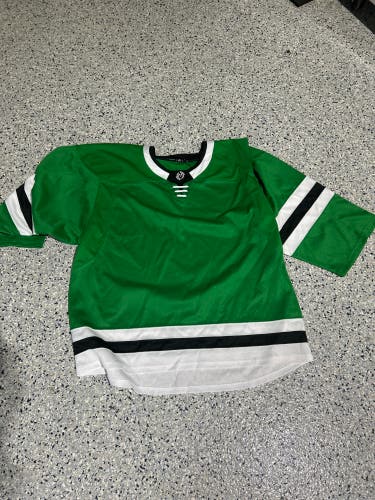 Green Goalie Cut Adult Unisex Jersey (Used)