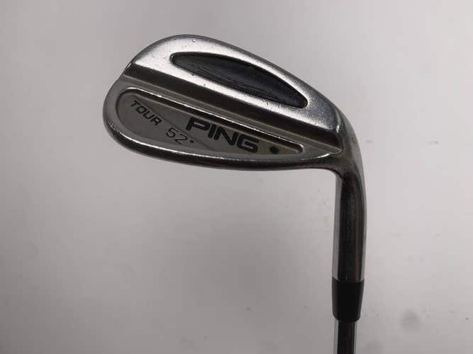 Ping Tour Gap Wedge GW 52* Black Dot Wedge Steel Mens RH Midsize Grip