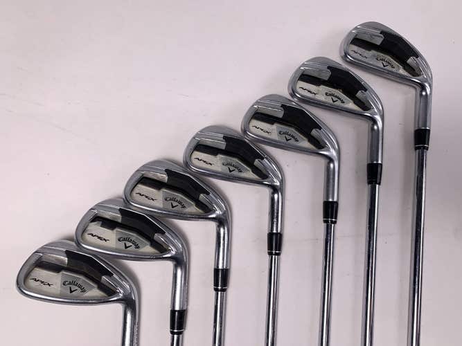 Callaway Apex Iron Set 4-PW True Temper XP 95 S300 Stiff Steel Mens RH