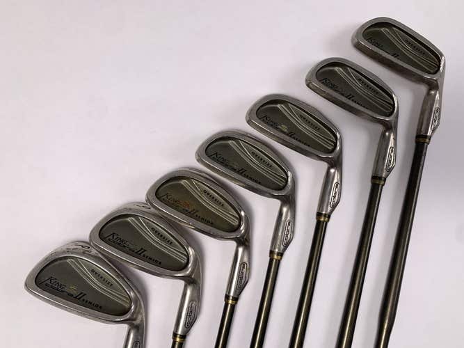 Cobra King Cobra 2 Senior Iron Set 3-PW IQ System Senior Graphite Mens RH