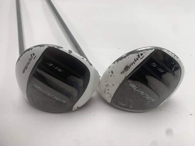 TaylorMade Burner Superfast 2.0 3 & 5 Fairway Set 15* 18* XCON-4.8 Ladies  RH
