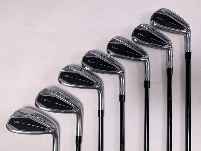 TaylorMade Qi Iron Set 5-PW+GW Fujikura Ventus Blue TR 5A Senior RH