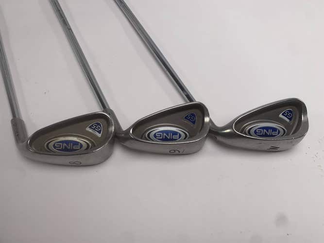 Ping G5 Iron Set 8-PW Black Dot Stiff Steel Mens RH