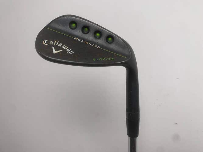 Callaway MD3 Milled Black S-Grind Gap Wedge GW 50* 10 DG Wedge RH
