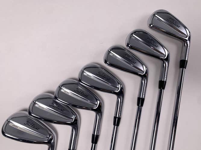 Titleist T200 2023 Iron Set 5-PW+AW True Temper AMT S300 Black Stiff Steel RH