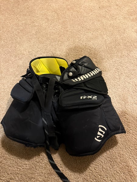 Junior Small/Medium Warrior R/X2 Hockey Goalie Pants (Used)