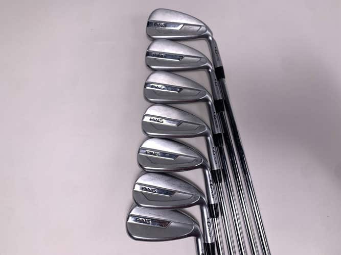 Ping G700 Iron Set 4-PW Black Dot AWT 2.0 Regular Steel Mens RH Oversize Grips