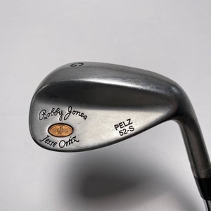 Bobby Jones Jesse Ortiz Pelz Gap Wedge GW 52* Wedge Steel Mens RH Midsize Grip