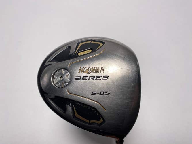 Honma S-05 Driver 10.5* ARMRQ 3 Star Regular Graphite Mens RH DENT
