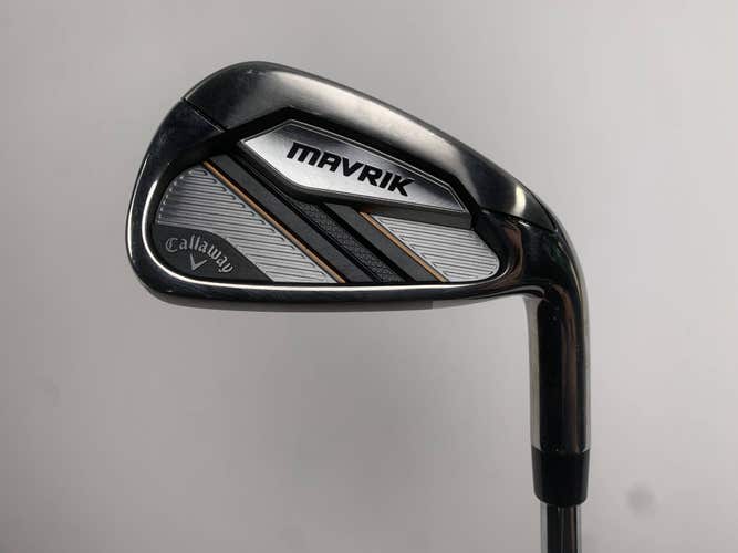 Callaway Mavrik Single 7 Iron True Temper Dynamic Gold S300 Stiff Steel Mens RH